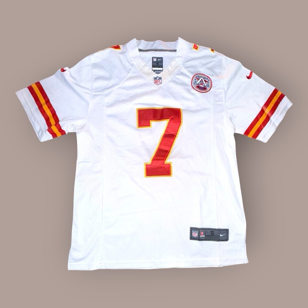 Matt Cassel #7 Kansas City Chiefs Nike NFL Game Jersey Men's Small White